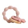 1Pc Baby Silicone Teether Toys Pendant Bracelet Teething Natural Wood Ring Bracelet BPA Free Nursing Accessories for Kid - FLUFFI