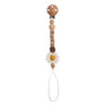 1Pc Baby Teether Silicone Beads Wooden Baby Pacifier Chain Baby Pram Crib DIY Customized Rattle Soother Bracelet Teether - FLUFFI