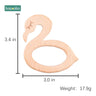 1Pc Baby Toys Wooden Teether Animal Teething for New Born Play Gym Accessories Diy Pendant Chewable Tiny Rod Teethers - FLUFFI