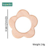 1Pc Baby Toys Wooden Teether Animal Teething for New Born Play Gym Accessories Diy Pendant Chewable Tiny Rod Teethers - FLUFFI