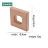 1Pc Baby Toys Wooden Teether Animal Teething for New Born Play Gym Accessories Diy Pendant Chewable Tiny Rod Teethers - FLUFFI