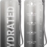 32Oz Water Bottle Motivational Sport Water Bottle Leakproof Drinking Bottles Outdoor Sports Travel Kettle Drinking Water Bottle - FLUFFI