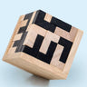3D Wooden Puzzles IQ Toy 54Pcs L/ 54Pcs TH Shape Cube Educational Toys for Puzzle Enthusiasts, Intellectual Game - FLUFFI