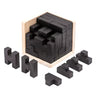 3D Wooden Puzzles IQ Toy 54Pcs L/ 54Pcs TH Shape Cube Educational Toys for Puzzle Enthusiasts, Intellectual Game - FLUFFI