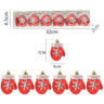 6Pcs/Box Christmas Candy Pendant Xmas Tree Hanging Ornaments Christmas Decorations for Home 2023 Navidad Noel New Year Kids Gift - FLUFFI