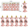 6Pcs/Box Christmas Candy Pendant Xmas Tree Hanging Ornaments Christmas Decorations for Home 2023 Navidad Noel New Year Kids Gift - FLUFFI