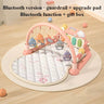 Baby Activity Gym Toy with Music Early Education Newborn Foot Toy Bluetooth Baby Play Mat Baby Kicking Toy Play Piano for Infant - FLUFFI