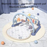 Baby Activity Gym Toy with Music Early Education Newborn Foot Toy Bluetooth Baby Play Mat Baby Kicking Toy Play Piano for Infant - FLUFFI
