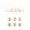 Baby Birthday Party Hat Set Crown Headband Magic Wand Toy Banner Cake Birthday for Kids Party Photography Props 1 - 6 Years Gifts - FLUFFI