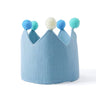 Baby Birthday Party Hat Set Crown Headband Magic Wand Toy Banner Cake Birthday for Kids Party Photography Props 1 - 6 Years Gifts - FLUFFI