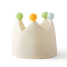 Baby Birthday Party Hat Set Crown Headband Magic Wand Toy Banner Cake Birthday for Kids Party Photography Props 1 - 6 Years Gifts - FLUFFI