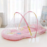 Baby Crib Mosquitoes Net Portable Foldable Infant Bed Household Anti - Mosquito Mesh Cover with Cushions Small Pillows - FLUFFI