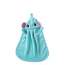 Baby Nursery Hand Towel Bath Towels Toddler Soft Plush Cartoon Animal Wipe Hanging Bathing Towel for Children Kitchen Towel - FLUFFI