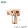 Baby Rattles Beech Wooden Animal Teether Bracelet Toys for Newborns Baby Montessori Gym Toys Wooden Peandant - FLUFFI