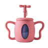 Baby Silicone Bow Lid Feeding Cup with Handle Sippy BPA Free Toddlers Learning Drinkware Children Soft Straw Cup Tableware - FLUFFI