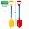 Beach Toys Large Sand Shovels Children'S Splashing Sand Dredging Tools Sand Rakes Snow Shovels Thickened Plastic Shovels 2024 - FLUFFI