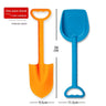 Beach Toys Large Sand Shovels Children'S Splashing Sand Dredging Tools Sand Rakes Snow Shovels Thickened Plastic Shovels 2024 - FLUFFI