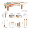 Bear Piano Xylophone - Baby Musical Instrument - Fine Finger Movement - FLUFFI