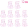 Bear Shape Candy Box Transparent Jewelry Snack Gift Packaging Box Wedding Birthday Party Decor Supplies Baby Shower Favors - FLUFFI