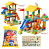 Big Particle Roof Blocks | Compatible City House | Big Size Slide - FLUFFI