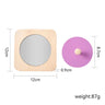 Black and White Newborn Mirror Toys Baby Tummy Time for Infant Montessori Development Crawl High Contrast Activity Sensory Toy - FLUFFI