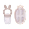Bunny Animal Design Fruit Feeder Set Breast Milk Freezer Tray Food Soup Silicone Vegetable Feeder Nursing Toddler Teething Toy - FLUFFI