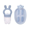 Bunny Animal Design Fruit Feeder Set Breast Milk Freezer Tray Food Soup Silicone Vegetable Feeder Nursing Toddler Teething Toy - FLUFFI