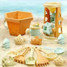 Children'S Outdoor Beach Toys Fun Shovel Mold Beach Bucket Set Storage Sand Digging Tool Bucket - FLUFFI