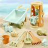 Children'S Outdoor Beach Toys Fun Shovel Mold Beach Bucket Set Storage Sand Digging Tool Bucket - FLUFFI