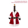 Christmas Wine Bottle Cover Merry Christmas Decorations for Home 2025 Xmas Ornaments Gift Navidad Noel Natal Happy New Year 2025 - FLUFFI