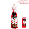 Christmas Wine Bottle Cover Merry Christmas Decorations for Home 2025 Xmas Ornaments Gift Navidad Noel Natal Happy New Year 2025 - FLUFFI