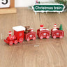 Christmas Wooden Train Ornament Merry Christmas Decoration for Home - FLUFFI
