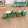 Christmas Wooden Train Ornament Merry Christmas Decoration for Home - FLUFFI
