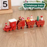 Christmas Wooden Train Ornament Merry Christmas Decoration for Home - FLUFFI