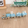 Christmas Wooden Train Ornament Merry Christmas Decoration for Home - FLUFFI