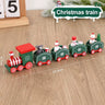 Christmas Wooden Train Ornament Merry Christmas Decoration for Home - FLUFFI