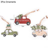 Christmas Wooden Train Ornament Merry Christmas Decoration for Home - FLUFFI