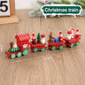 Christmas Wooden Train Ornament Merry Christmas Decoration for Home - FLUFFI