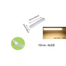PIR Motion Sensor LED under Cabinet Lamp Dimmable Rechargeable Night Light Stairs Closet Room Aisle Tube Bar Detector Bulb
