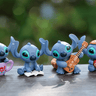 Disney Anime Lilo and Stitch Action Figure Model Doll DIY Trinket Decoration Brinquedos - FLUFFI
