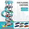 Ejection Slide Parking Track Collection - Assembled Multi - Layer Racing - FLUFFI
