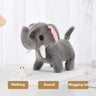 Electric Plush Elephant | Simulation Walking Sound Effect | Shaking Tail - FLUFFI