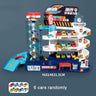 Electric Rail Dinosaur Parking Lot - Adventure Racing - Mechanical Interactive - FLUFFI