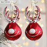 Elk Christmas Balls Ornaments Xmas Tree Hanging Bauble Pendant Christmas Decorations - FLUFFI