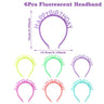 Fluorescent Hair Hoop | Plastic Headband | Glow in the Dark Party - FLUFFI