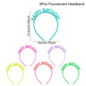 Fluorescent Hair Hoop | Plastic Headband | Glow in the Dark Party - FLUFFI