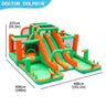 Grade Green Kids Carnival Bounce House Inflatable Jumping Bouncy Castle Water Slide - FLUFFI