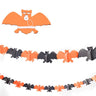 Halloween Hanging Garland Bunting Bat Pumpkin Ghosts Spider Paper Banner Halloween Party Decorations Horror Props - FLUFFI