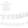 Halloween Hanging Garland Bunting Bat Pumpkin Ghosts Spider Paper Banner Halloween Party Decorations Horror Props - FLUFFI