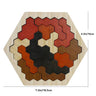 Hexagon Puzzle| Block Tangram | Brain Teaser | Geometry Logic IQ Game - FLUFFI